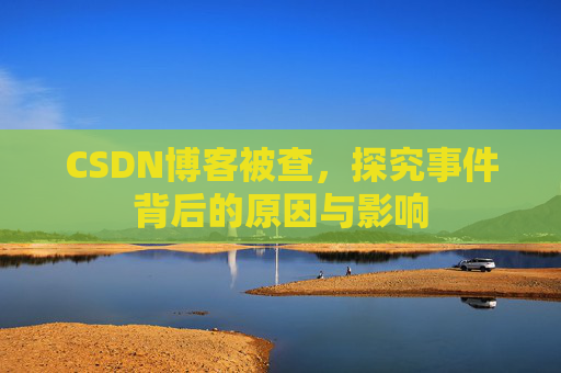 CSDN博客被查，探究事件背后的原因与影响